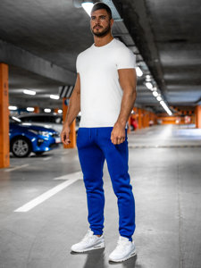 Pantaloni joggers albastru-aprins Bolf XW01-A