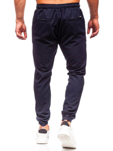 Pantaloni joggers albastru-cerneală Bolf 0065