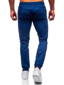 Pantaloni joggers albastru-cobalt Bolf 1145