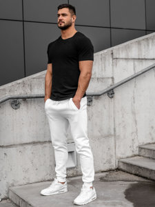 Pantaloni joggers albi Bolf CK01