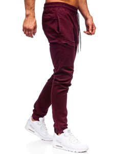 Pantaloni joggers bordo Bolf B11119