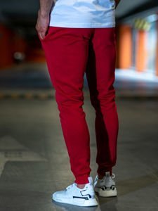 Pantaloni joggers bordo Bolf XW01