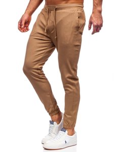 Pantaloni joggers camel Bolf 0011