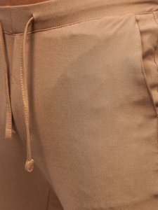 Pantaloni joggers camel Bolf 0011