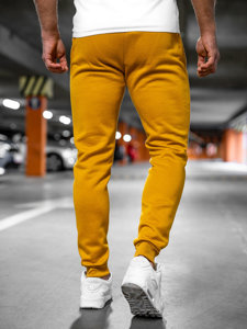 Pantaloni joggers camel Bolf XW01