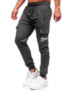 Pantaloni joggers cargo grafit Bolf JX5061