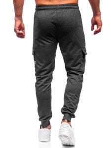 Pantaloni joggers cargo grafit Bolf JX5061