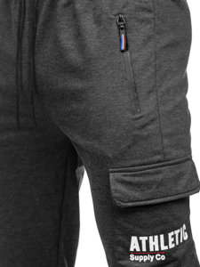 Pantaloni joggers cargo grafit Bolf JX5061