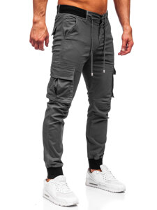 Pantaloni joggers cargo grafit Bolf MP0208GS