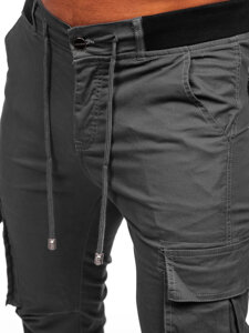 Pantaloni joggers cargo grafit Bolf MP0208GS