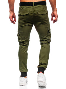 Pantaloni joggers cargo kaki Bolf MP0208MV