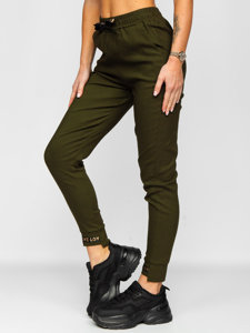 Pantaloni joggers cargo kaki dame Bolf AF5119ND