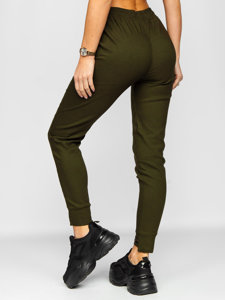 Pantaloni joggers cargo kaki dame Bolf AF5119ND