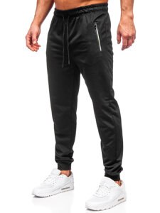 Pantaloni joggers de trening negri Bolf JX6108