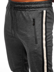 Pantaloni joggers de trening negri Bolf JX6156