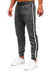 Pantaloni joggers de trening negri Bolf JX6156