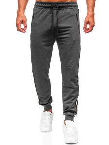 Pantaloni joggers de trening negri Bolf JX6156