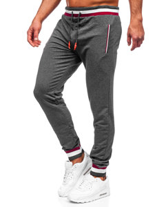 Pantaloni joggers grafit Bolf 7034