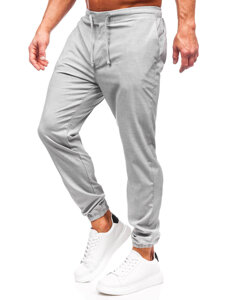 Pantaloni joggers gri Bolf 0065