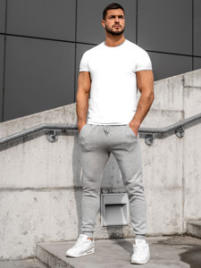 Pantaloni joggers gri Bolf CK01