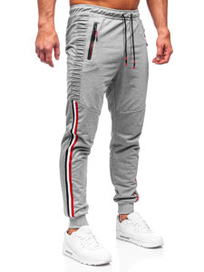 Pantaloni joggers gri Bolf K10329