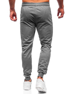 Pantaloni joggers gri-antracit Bolf JX5001