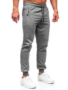 Pantaloni joggers gri-antracit Bolf JX5003