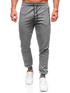 Pantaloni joggers gri-antracit Bolf JX5003