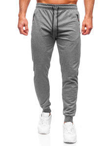 Pantaloni joggers gri-antracit Bolf JX5006