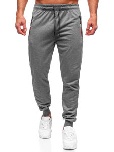 Pantaloni joggers gri-antracit Bolf JX5007