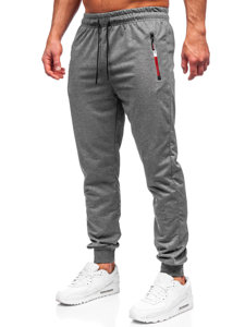 Pantaloni joggers gri-antracit Bolf JX5007