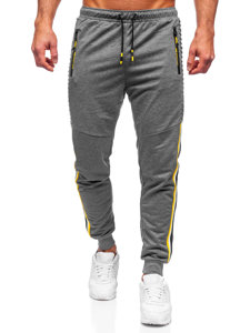 Pantaloni joggers gri-antracit Bolf K10329