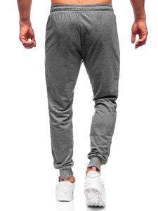 Pantaloni joggers gri-antracit Bolf K10336