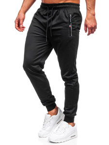 Pantaloni joggers negri Bolf JX5001