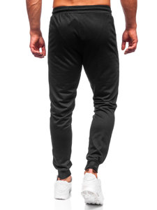 Pantaloni joggers negri Bolf K10338