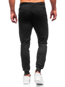 Pantaloni joggers negri Bolf XW02