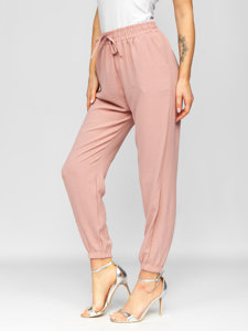 Pantaloni joggers roz dame Bolf W5071