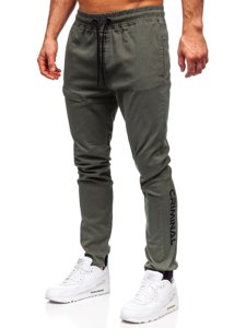 Pantaloni joggers verzi Bolf B11119