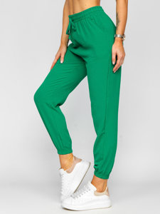 Pantaloni joggers verzi dame Bolf W7322