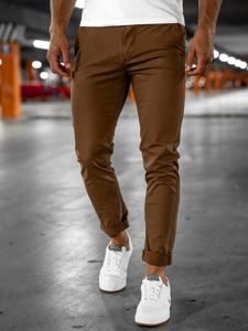 Pantaloni maro chinos Bolf 1146