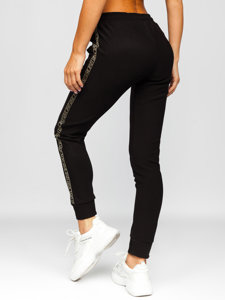 Pantaloni negri de training dame Bolf W6963