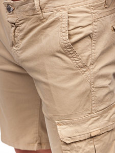 Pantaloni scurți cargo camel Bolf J707