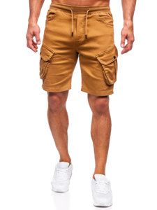 Pantaloni scurți cargo pentru bărbați Camel Bolf 384K