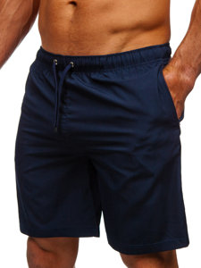 Pantaloni scurți de baie bleumarin Bolf  HH037A