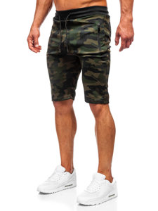 Pantaloni scurți de training army kaki Bolf HL9217