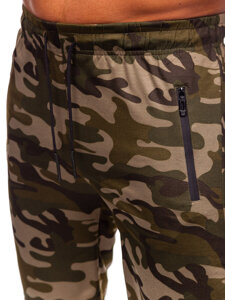 Pantaloni scurti de trening army verde Bolf JX862