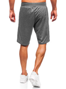 Pantaloni scurți de trening grafit Bolf 8K101