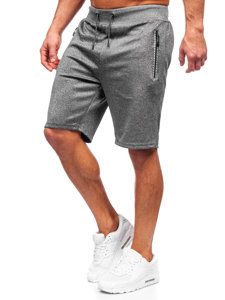 Pantaloni scurți de trening grafit Bolf 8K297