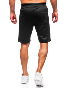 Pantaloni scurți de trening negri Bolf 8K1119