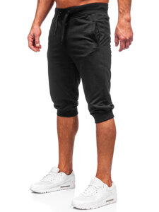 Pantaloni scurți de trening negri Bolf K10002